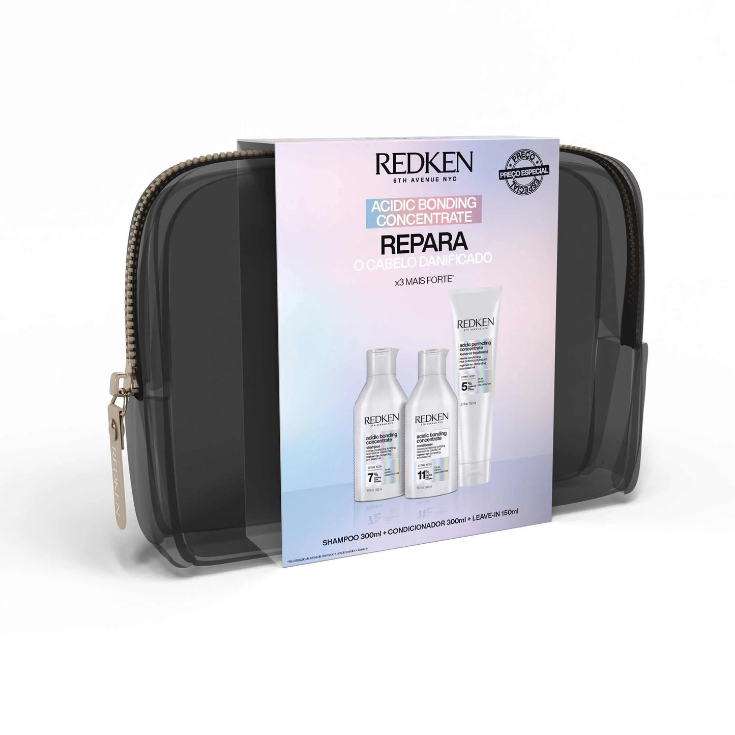 Redken Acidic Bonding Concentrate Coffret kit OFERTA 2 PRODUTOS VIAGEM